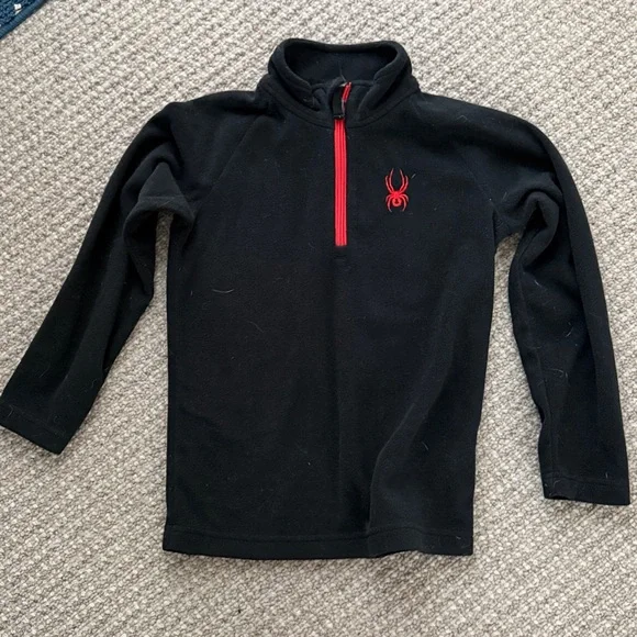Spyder midweight fleece base layers kids small - Picture 2 of 7